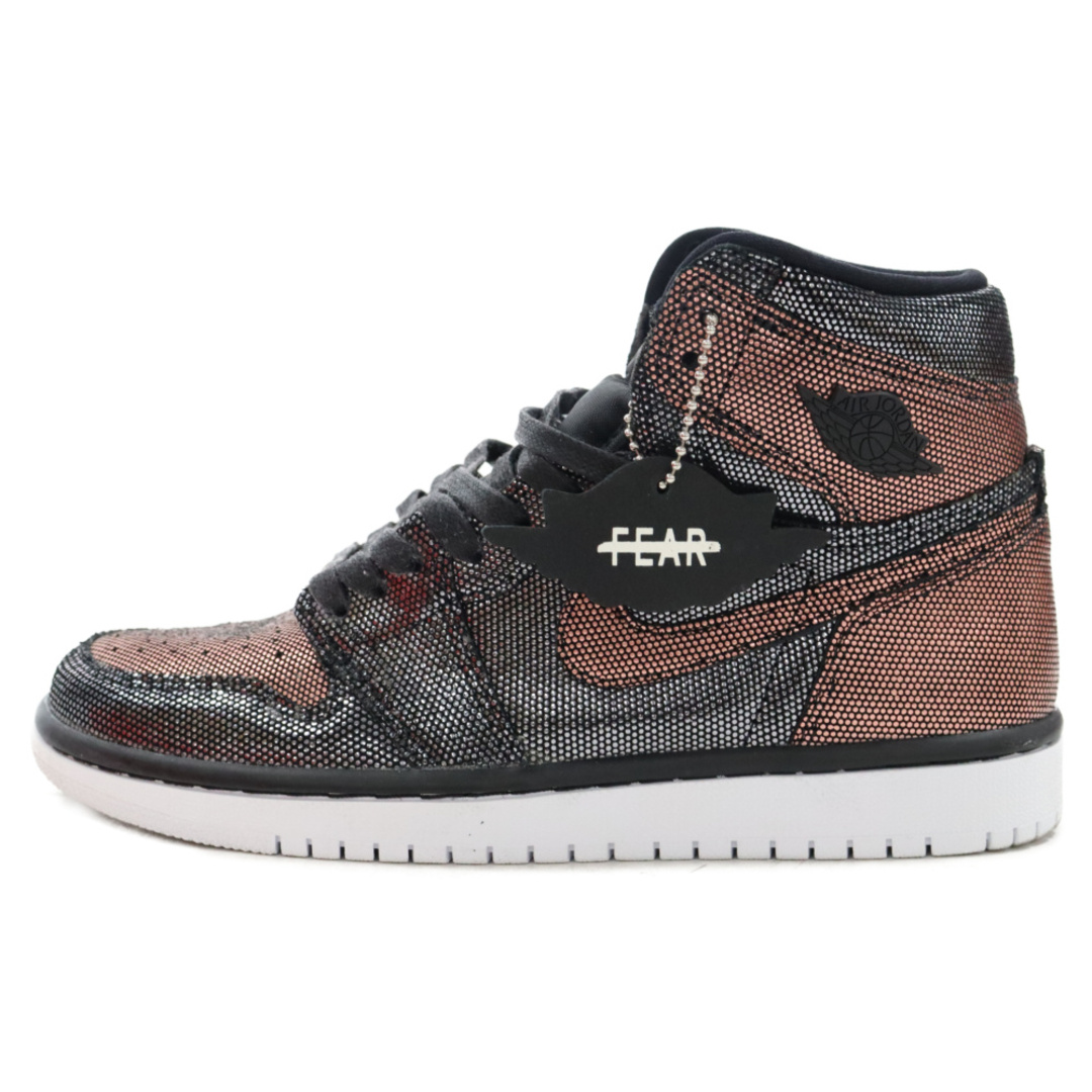 NIKE ナイキ WMNS AIR JORDAN 1 HI OG FEARLESS ウィメンズ エアジョーダン1 フィアレスハイカットスニーカー レッド/ブラック US6/23cm CU6690-006