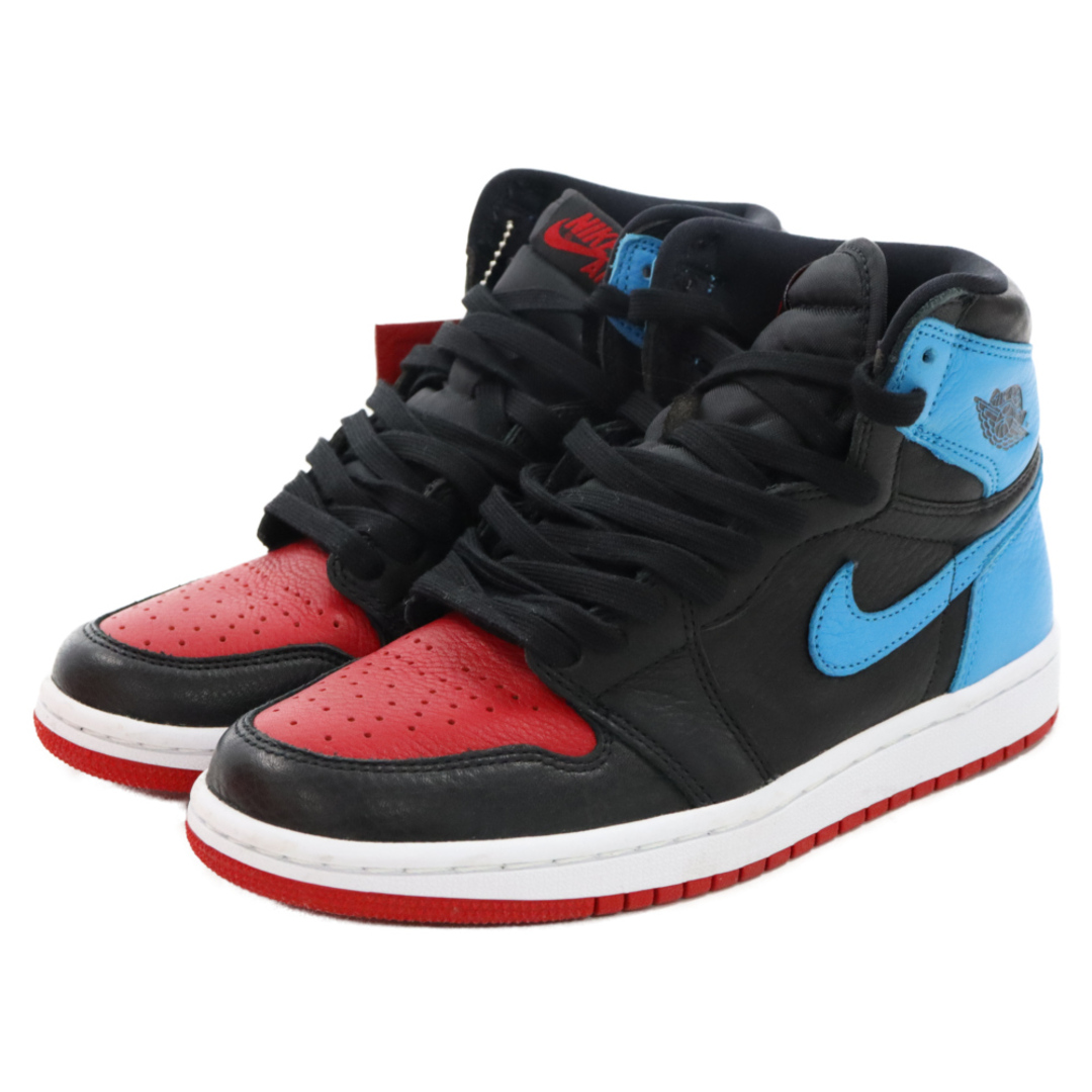 NIKE(ナイキ)のNIKE ナイキ WMNS AIR JORDAN 1 HIGH OG UNC TO CHICAGO 2020 ウィメンズ エア ジョーダン I ハイ ノースカロライナ シカゴ ハイカットスニーカー US7/24cm CD0461-046 レディースの靴/シューズ(スニーカー)の商品写真