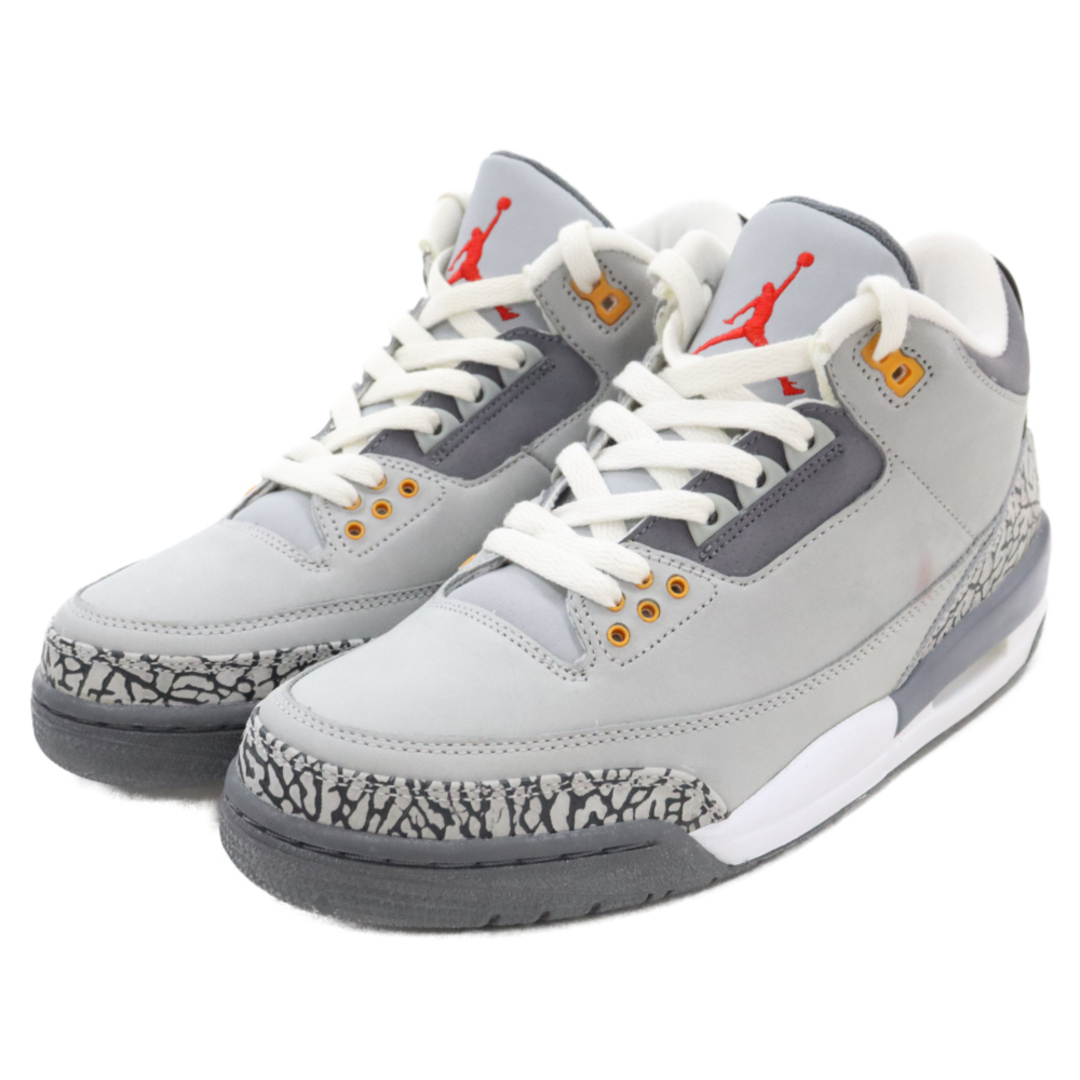 NIKE ナイキ 【観賞用】AIR JORDAN 3 RETRO LS Cool Grey エアジョーダン3 レトロ クールグレー ローカットスニーカー US8.5 315297-062