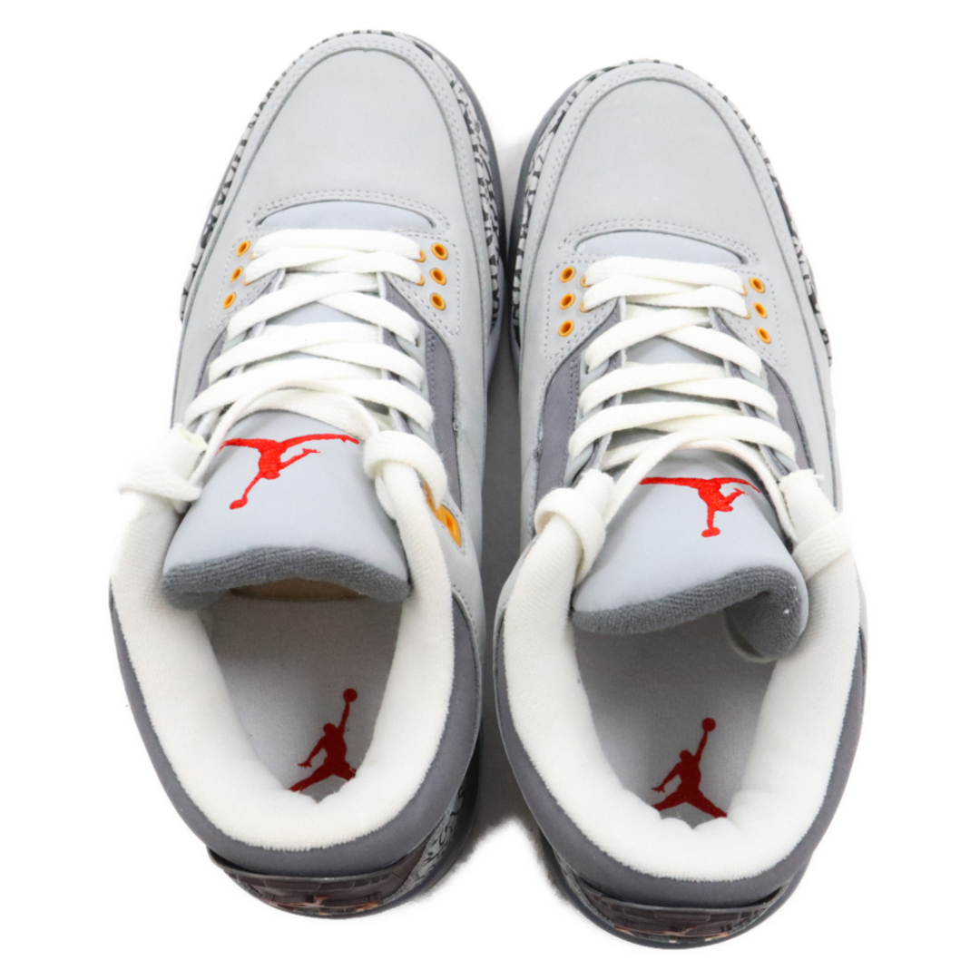 NIKE ナイキ 【観賞用】AIR JORDAN 3 RETRO LS Cool Grey エアジョーダン3 レトロ クールグレー ローカットスニーカー US8.5 315297-062