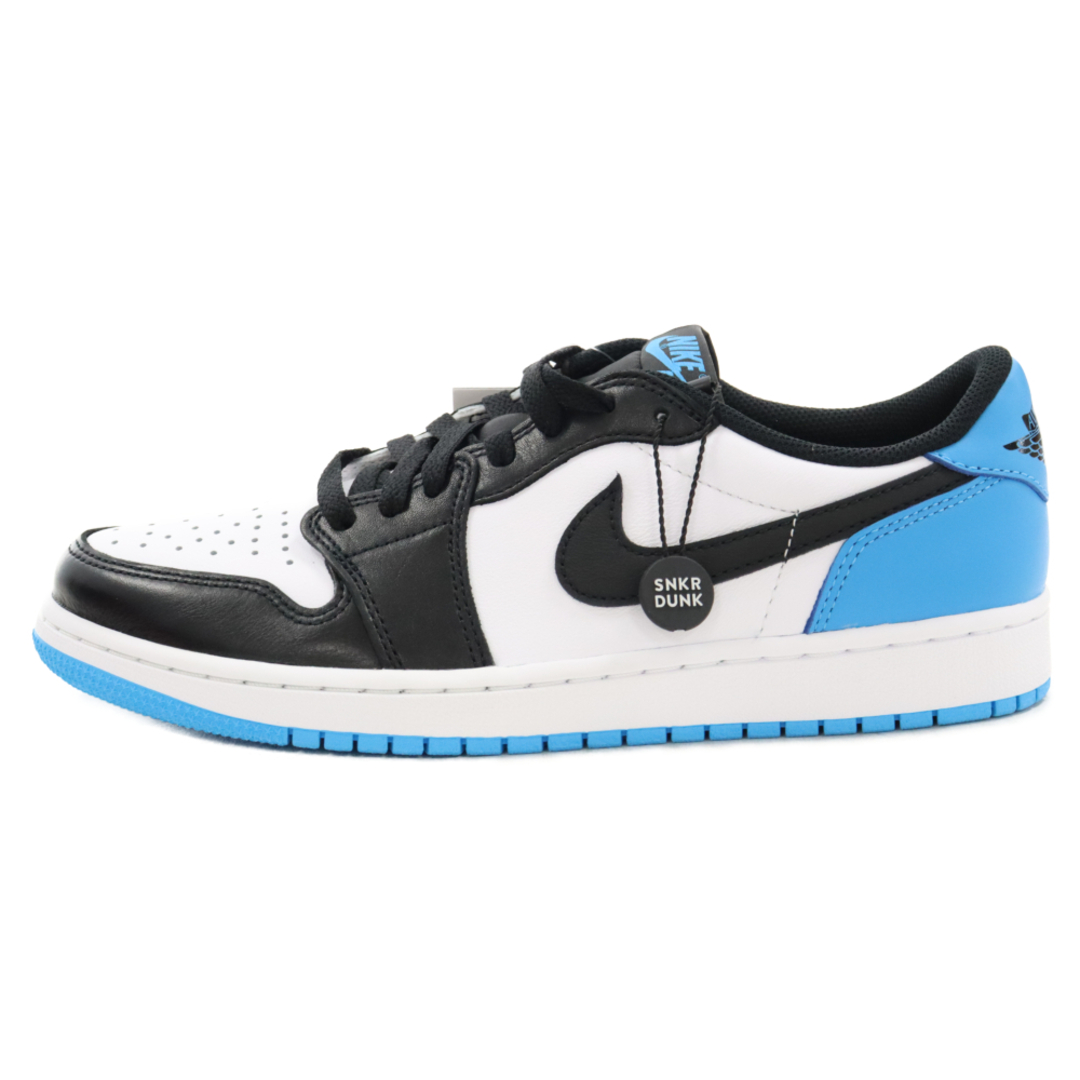 NIKE ナイキ AIR JORDAN 1 LOW OG BLACK POWDER BLUE UNC エアジョーダン1 オージー ローカットスニーカー ブルー/ブラック US9 CZ0790-104