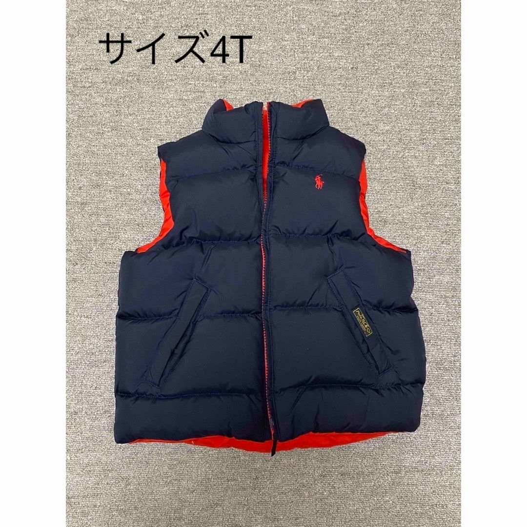 POLO RALPH LAUREN - ポロラルフローレン ダウンベスト 4T 100/110の ...