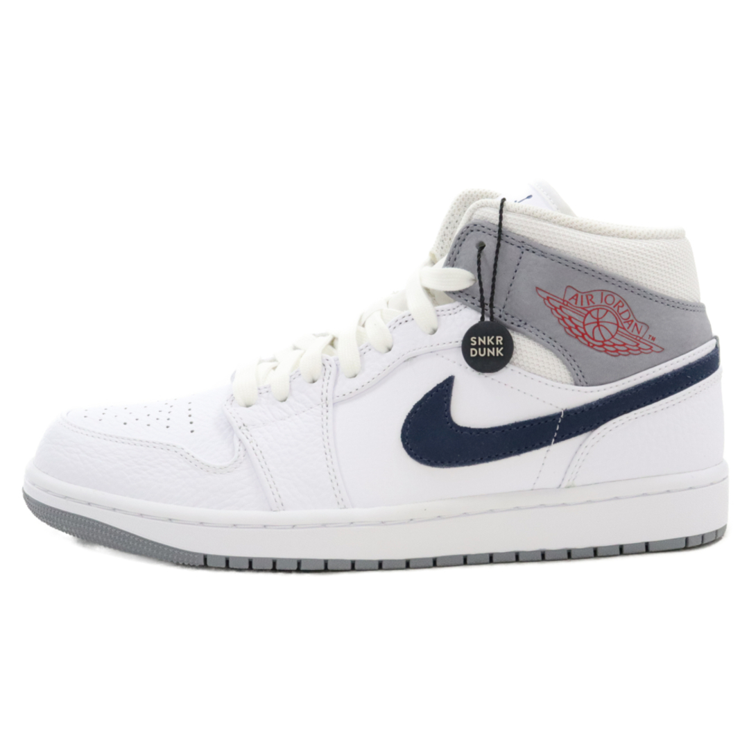 NIKE ナイキ AIR JORDAN 1 MID PARIS エアジョーダン1 パリ ミッドカットスニーカー ホワイト US9 DR8038-10029センチワイズ