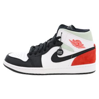 ナイキ(NIKE)のNIKE ナイキ AIR JORDAN 1 MID SE エアジョーダン1 ミッド ミドルカットスニーカーシューズ マルチカラー US9.5/27.5cm 852542-100(スニーカー)