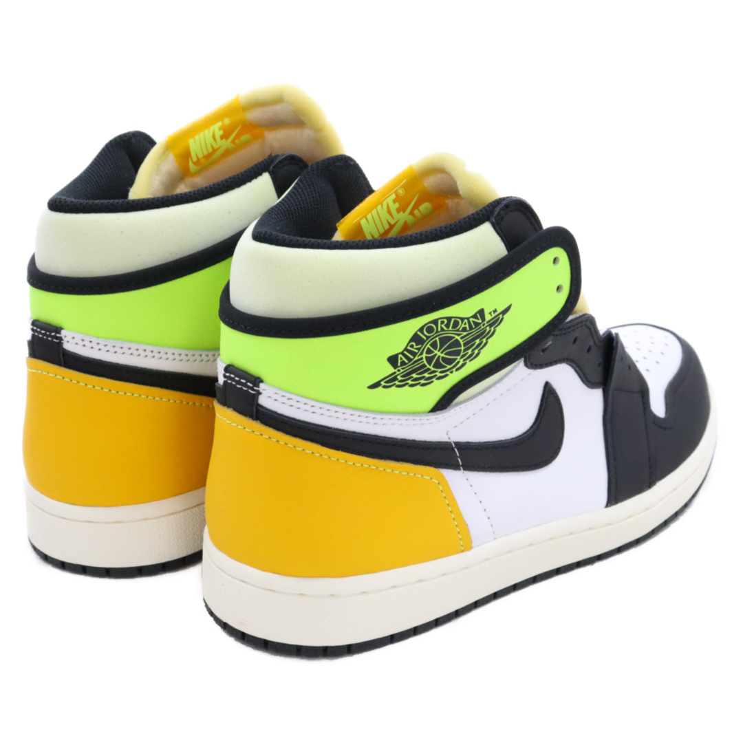 NIKE ナイキ AIR JORDAN 1 RETRO HIGH OG Volt Gold エアジョーダン1 レトロ ハイ ボルト  ハイカットスニーカー ホワイト/イエロー US9/27cm 555088-118