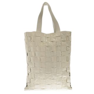 BOTTEGAVENETA ボッテガヴェネタ ハンドバッグ ショルダーバッグ イントレチャート ホワイト 125787 良品  56852