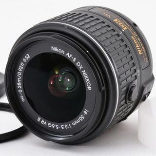 ニコン(Nikon)のNikon AF-S DX 18-55mm F3.5-5.6 VR II 美品(レンズ(ズーム))