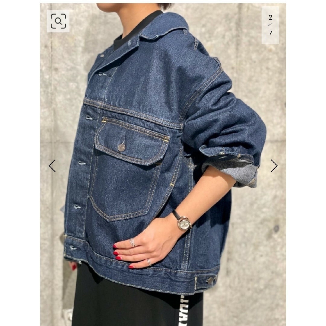 Levi's(リーバイス)のJOURNAL STANDARDとLevi'sコラボ　デニムジャケット レディースのジャケット/アウター(Gジャン/デニムジャケット)の商品写真