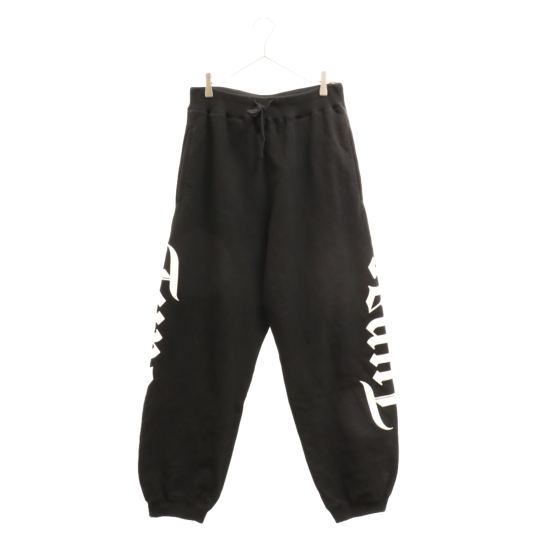 320センチ股下WACKO MARIA ワコマリア 22AW2PAC HEAVY WEIGHT SWEAT PANTS プリントスウェットイージーパンツ ブラック