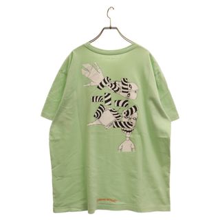 クロムハーツ(Chrome Hearts)のCHROME HEARTS クロムハーツ ×MATTY BOY マッティボーイ 19SS PPO SEAFORM GRN Tee バックプリント半袖Tシャツ グリーン(Tシャツ/カットソー(半袖/袖なし))