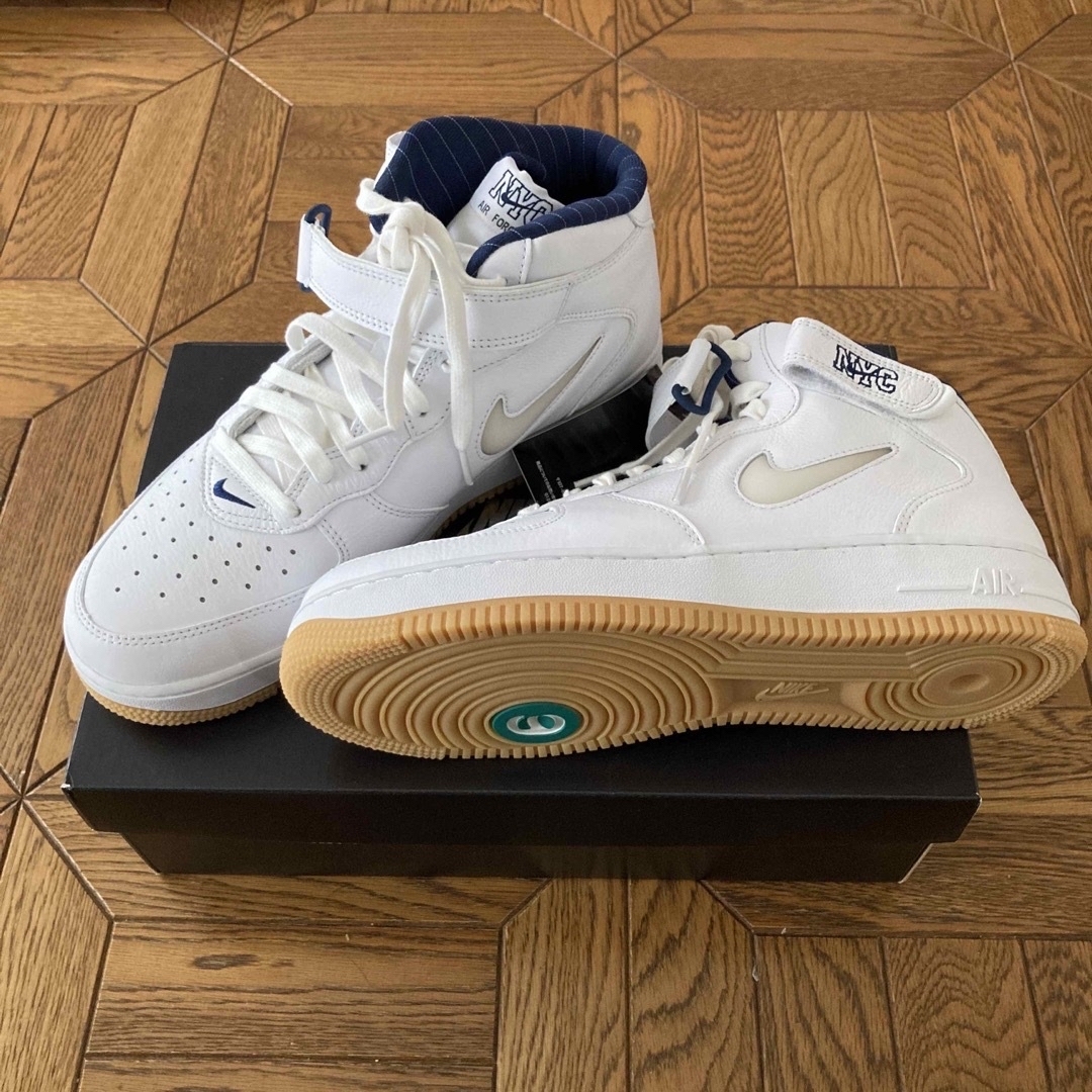 NIKE - エアフォース1 MID NYC 28cm 新品の通販 by コウイチ's NIKE - エアフォース1 MID NYC 28cm 新品の通販 by コウイチ's