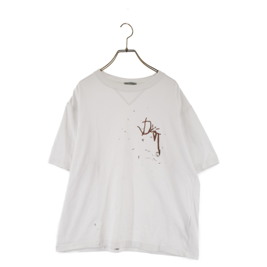 DIOR ディオール ×Travis Scott トラヴィススコット 22AW 283J685B0554 カクタスジャック オーバーサイズ半袖Tシャツ  ホワイト M | フリマアプリ ラクマ