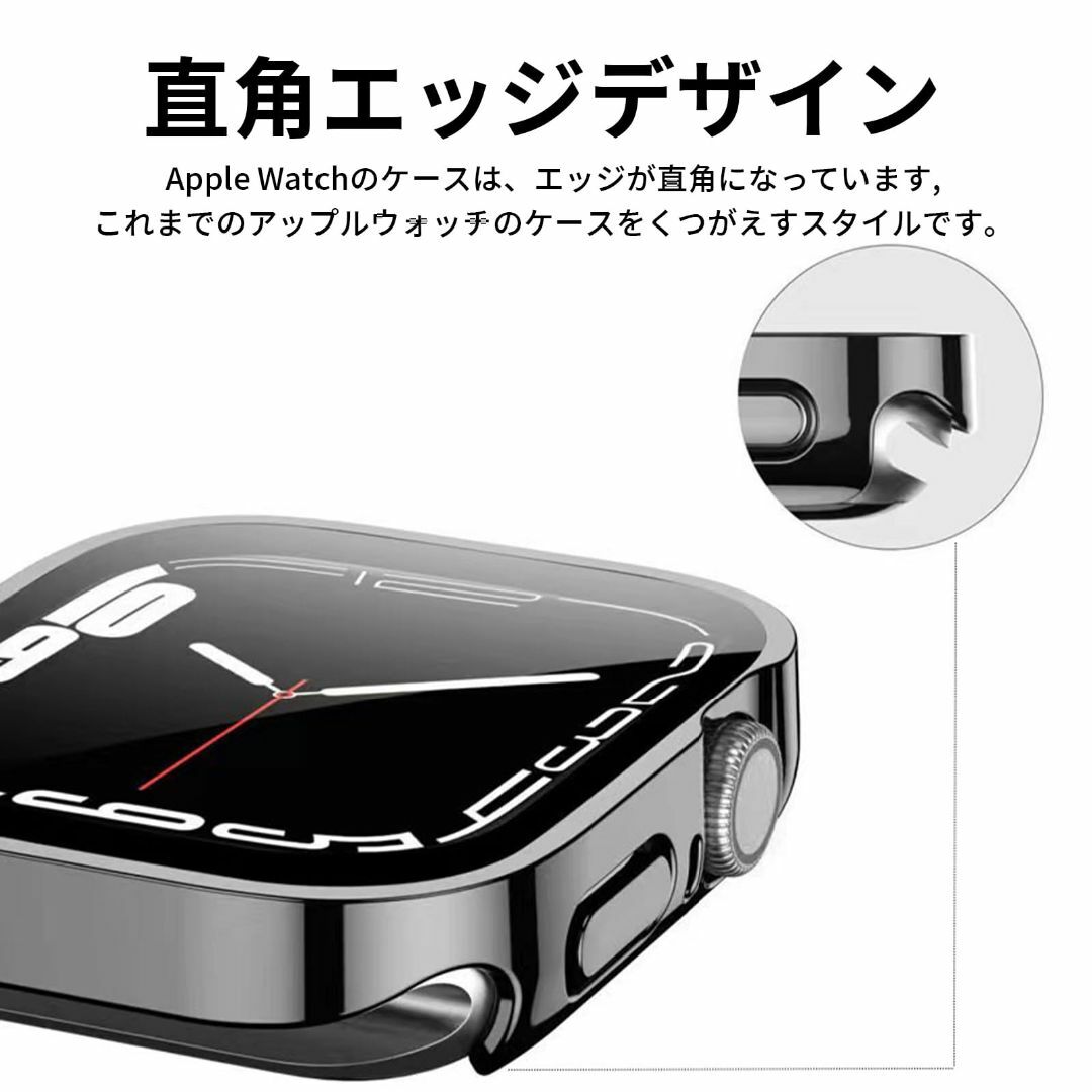 [ANYOI] 対応 Apple Watch バンド 45mm 防水ケース 3D スマホ/家電/カメラのスマホアクセサリー(その他)の商品写真