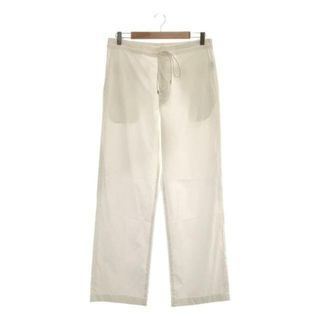 オーラリー(AURALEE)の【美品】  AURALEE / オーラリー | WASHED FINX TWILL EASY WIDE PANTS / ワイド イージーパンツ | 1 | ホワイト | レディース(その他)