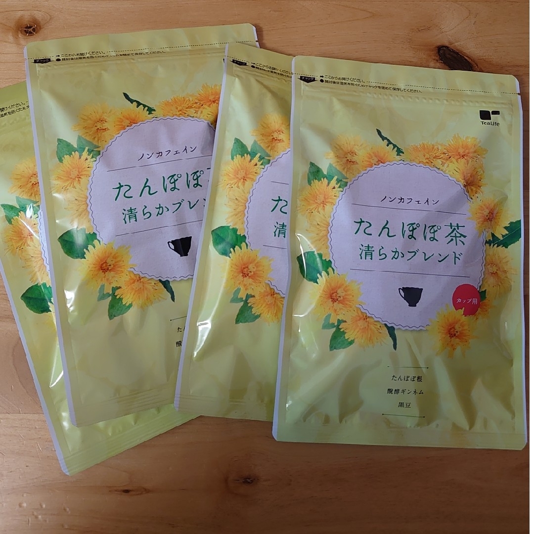 Tea Life(ティーライフ)のティーライフ　たんぽぽ茶　4パック 食品/飲料/酒の飲料(茶)の商品写真