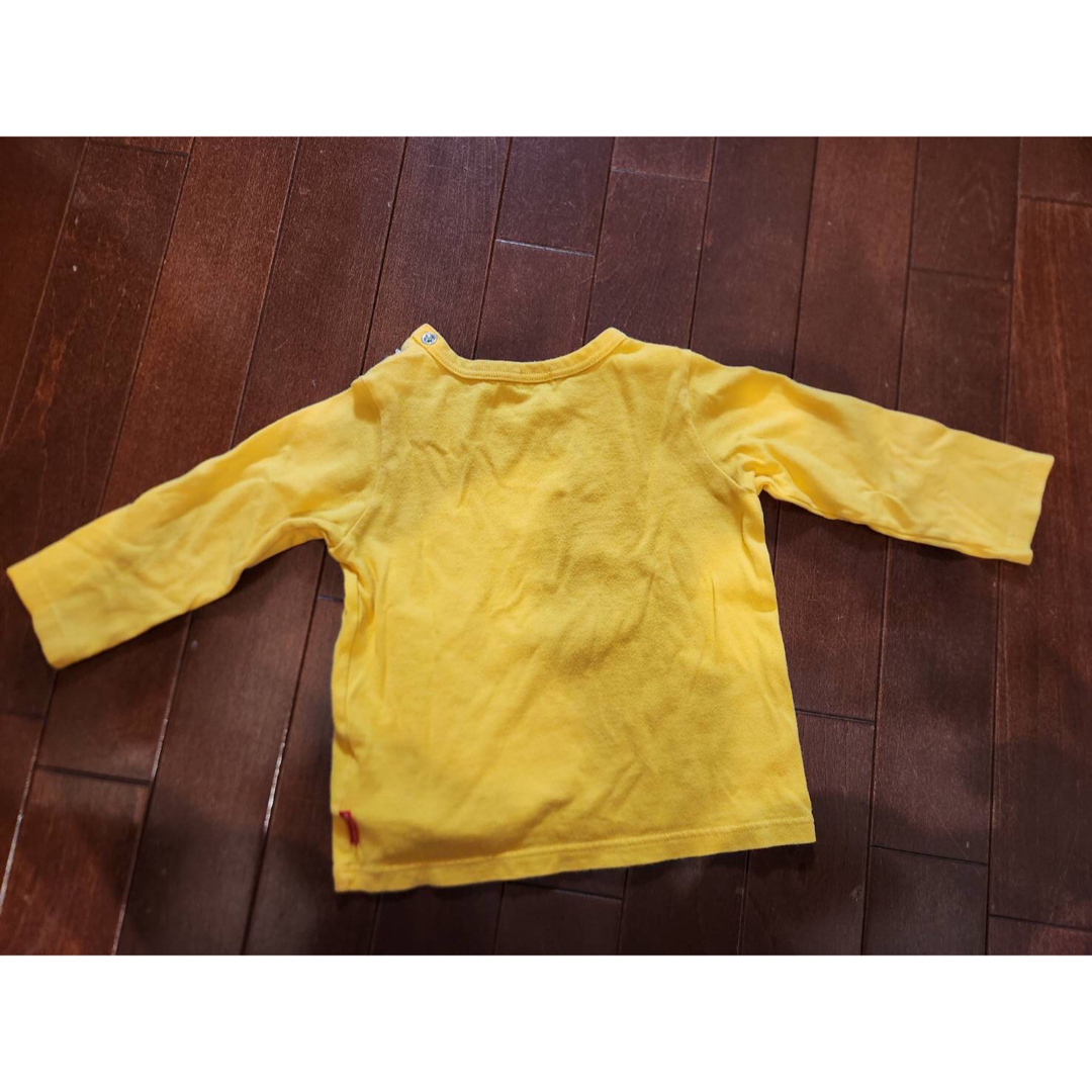 ミキハウス　ロンT90 キッズ/ベビー/マタニティのキッズ服女の子用(90cm~)(Tシャツ/カットソー)の商品写真