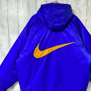 ナイキ 90s オールド 切替 ナイロンジャケット M(8-10) 紫系 NIKE キッズ レディース メンズ   【230325】