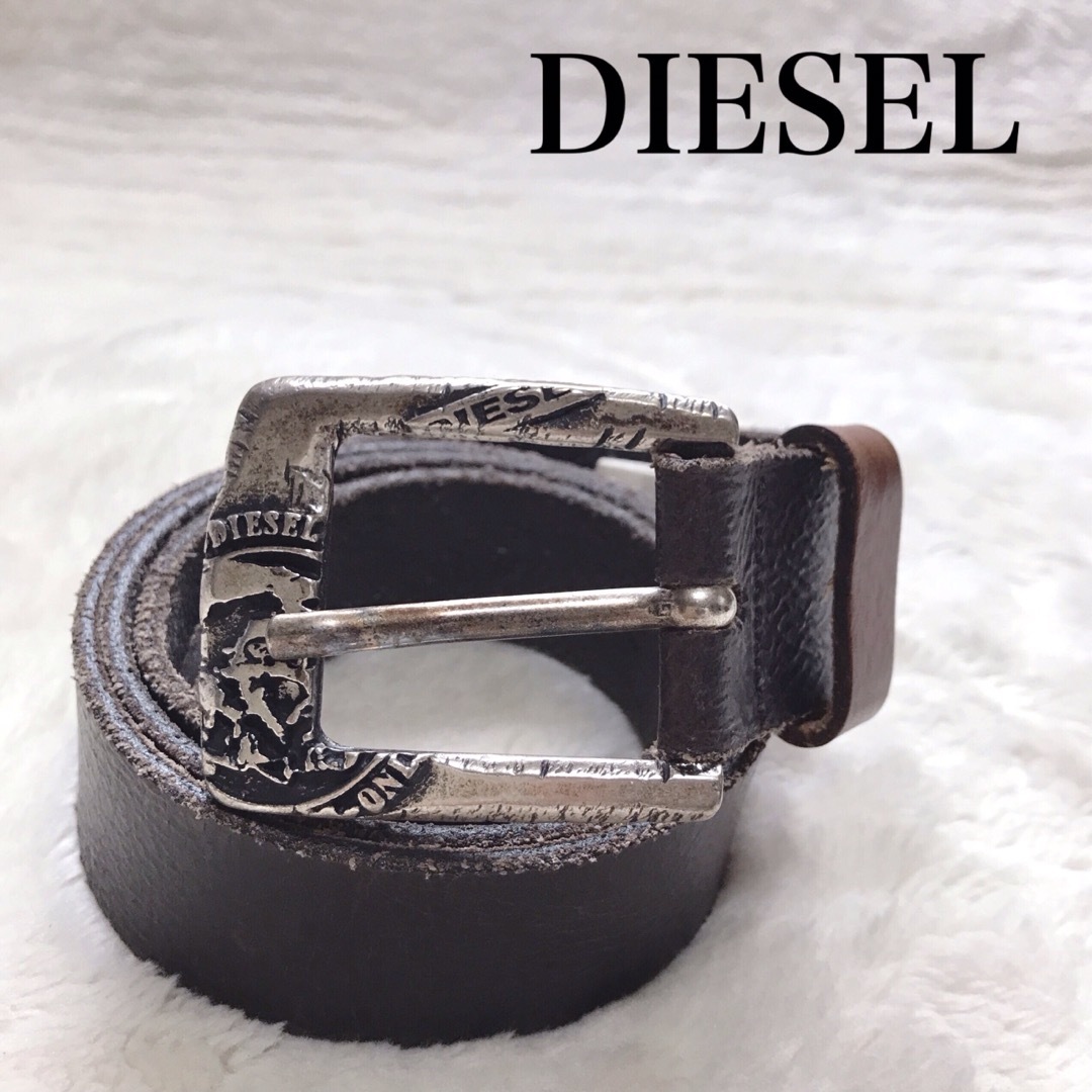 ☆新品☆ DIESEL メンズ本革ベルト