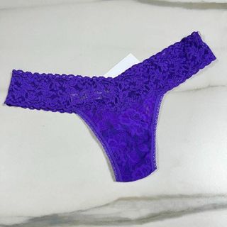 ハンキーパンキー(HANKY PANKY)の★新品★ハンキーパンキー　総レースローライズタンガ　パープル(ショーツ)