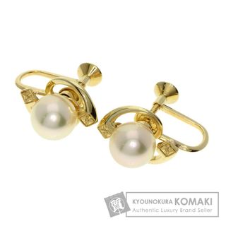 ミキモト(MIKIMOTO)のMIKIMOTO アコヤパール 真珠  イヤリング K14YG レディース(イヤリング)