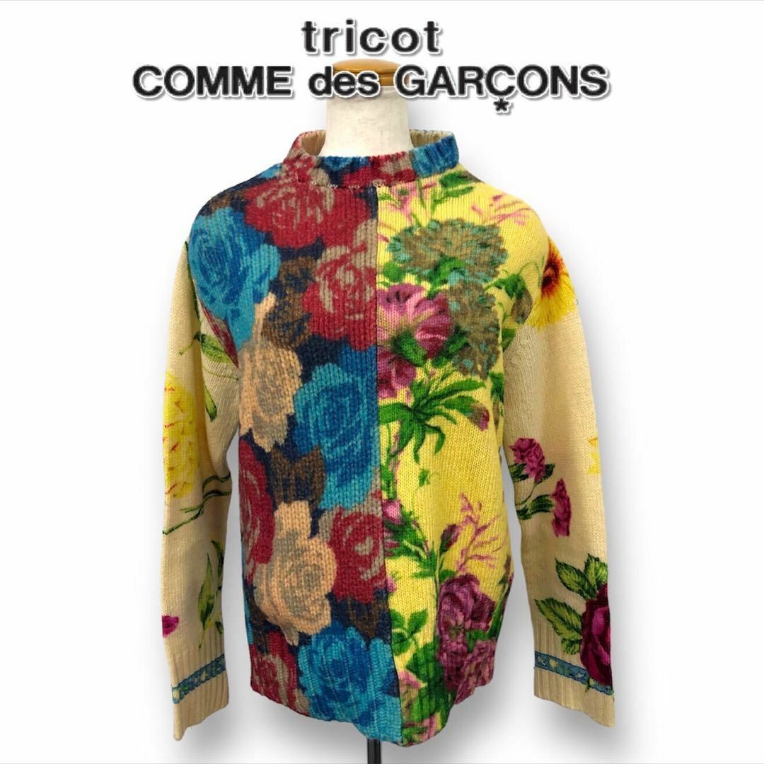 tricot COMME des GARCONS(トリココムデギャルソン)の【送料無料】tricot COMME des GARCONS プリントニット レディースのトップス(ニット/セーター)の商品写真