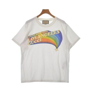 グッチ(Gucci)のGUCCI グッチ Tシャツ・カットソー S アイボリー 【古着】【中古】(Tシャツ/カットソー(半袖/袖なし))