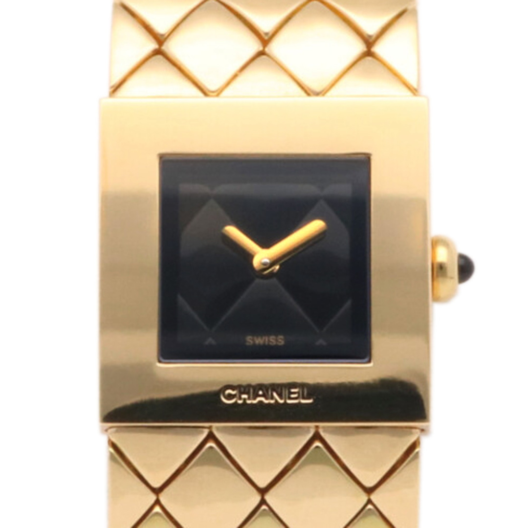 CHANEL - シャネル マトラッセ 腕時計 時計 18金 K18イエローゴールド