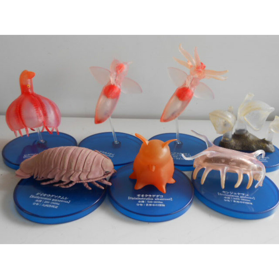 いきなり購入ＯＫ♯LUi02DZ　不思議生物大百科深淵の居住者深海生物7種シークレット