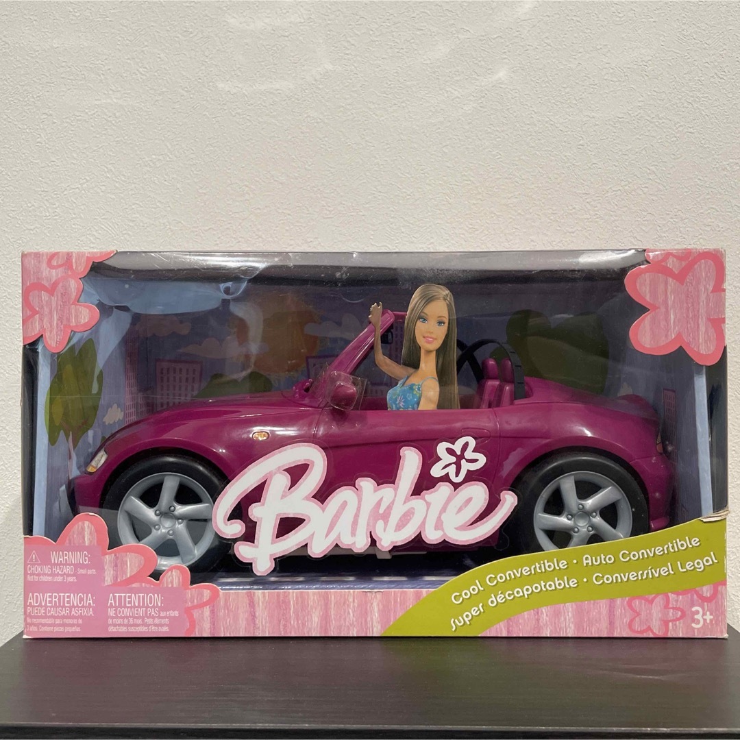 Barbie(バービー)の【新品･未開封】バービー コンバーチブル ロードスター レア エンタメ/ホビーのおもちゃ/ぬいぐるみ(ミニカー)の商品写真