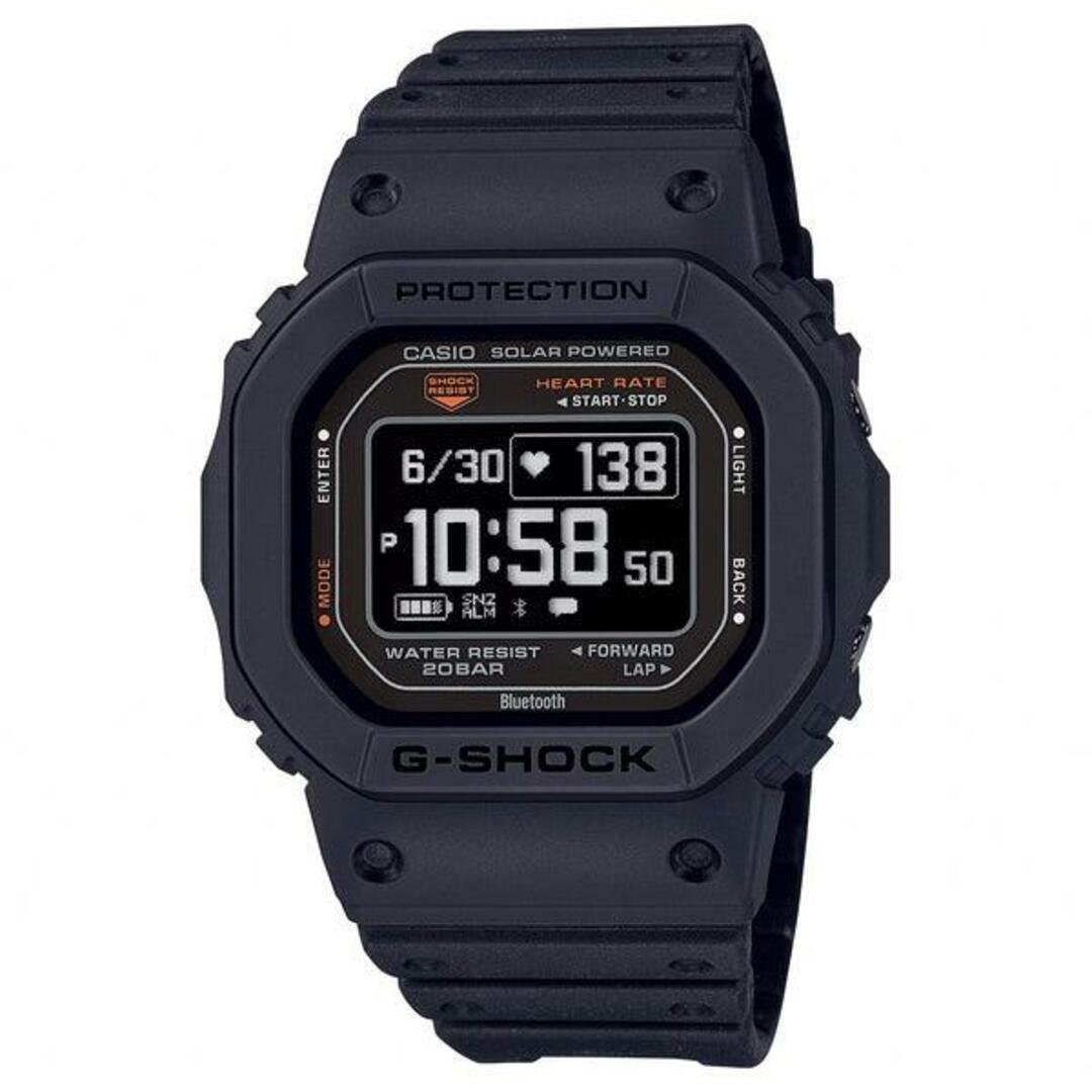 【並行輸入品】CASIO G-SHOCK G-SQUAD カシオ Gショック Gスクワッド DW-H5600-1 腕時計 時計 ブランド メンズ キッズ 子供 男の子 デジタル ソーラー スマホ 連動 計測 日付 防水 ブラック 黒 オールブラック 送料無料無機ガラス