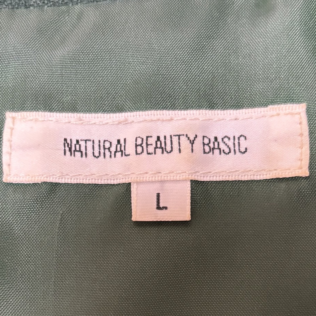 NATURAL BEAUTY BASIC(ナチュラルビューティーベーシック)のナチュラルビューティーベーシック　ワンピース レディースのワンピース(ひざ丈ワンピース)の商品写真