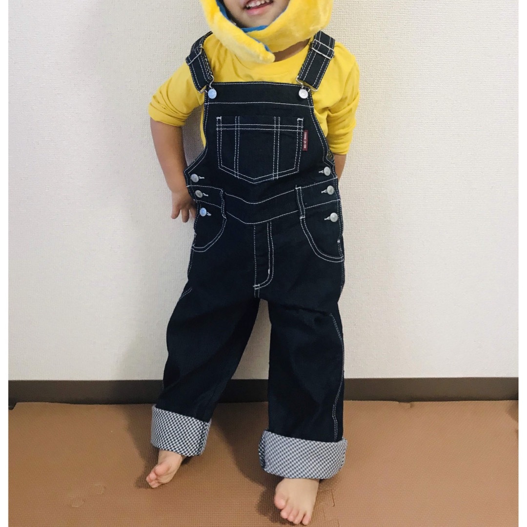 COMME CA ISM(コムサイズム)のオーバーオール 110 キッズ/ベビー/マタニティのキッズ服男の子用(90cm~)(パンツ/スパッツ)の商品写真