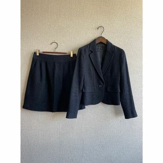 ユナイテッドアローズグリーンレーベルリラクシング(UNITED ARROWS green label relaxing)のS579★ユナイテッドアローズ スカートスーツ濃紺レディース36入学式 S卒業式(スーツ)