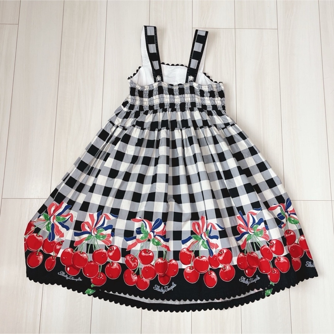 キッズ服女の子用(90cm~)シャーリーテンプル　クマ　jsk160