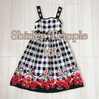 キッズ服女の子用(90cm~)シャーリーテンプル　クマ　jsk160