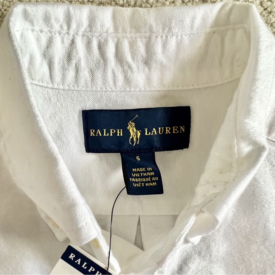 Ralph Lauren(ラルフローレン)のラルフローレン ボタンダウンシャツ 120 キッズ/ベビー/マタニティのキッズ服男の子用(90cm~)(ブラウス)の商品写真