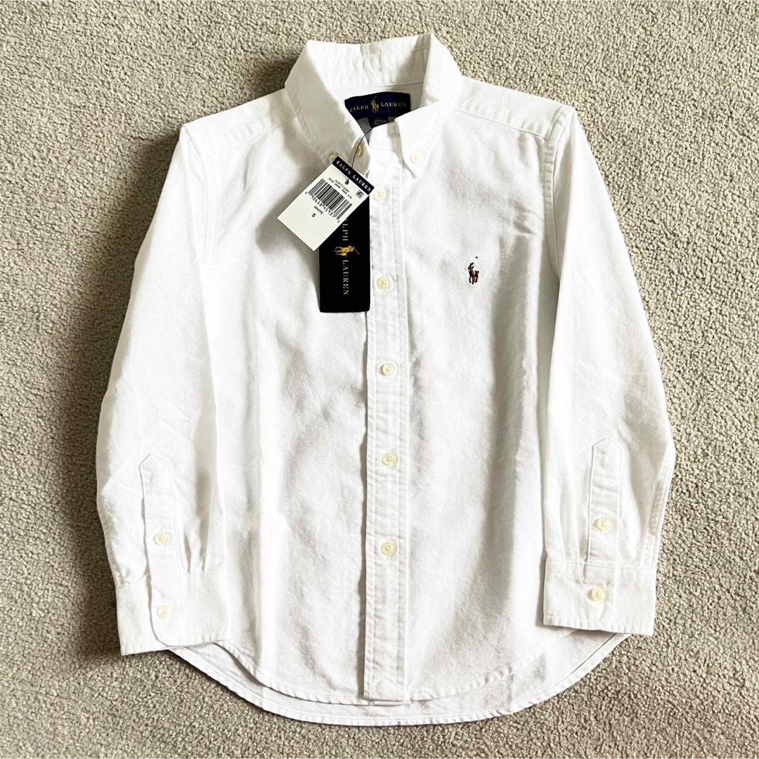 Ralph Lauren(ラルフローレン)のラルフローレン ボタンダウンシャツ 120 キッズ/ベビー/マタニティのキッズ服男の子用(90cm~)(ブラウス)の商品写真