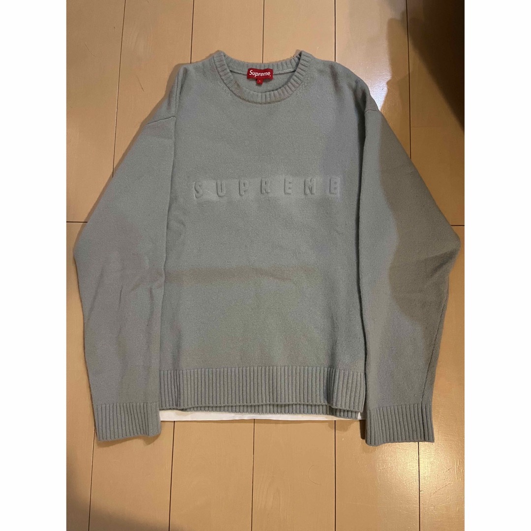 Supreme - supreme 22AW Embossed Sweater セーター ニット Lの+