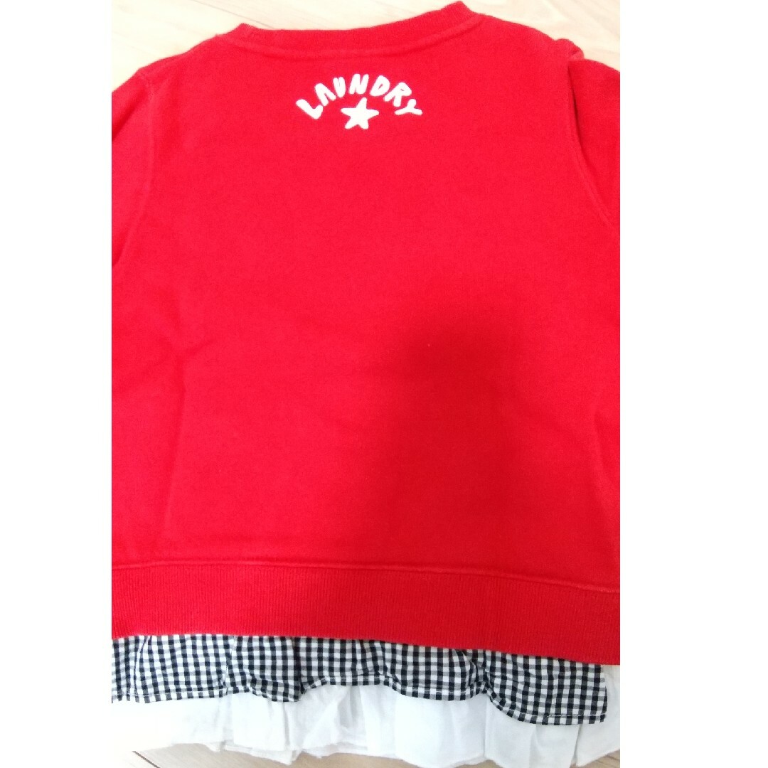 LAUNDRY(ランドリー)のトレーナー キッズ/ベビー/マタニティのキッズ服女の子用(90cm~)(Tシャツ/カットソー)の商品写真