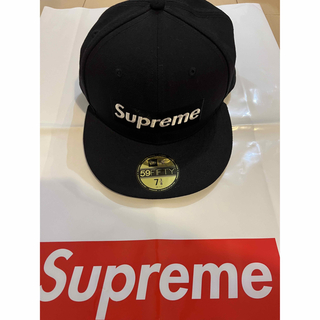 シュプリーム(Supreme)のsupreme r.i.p newera box logo cap 帽子(キャップ)