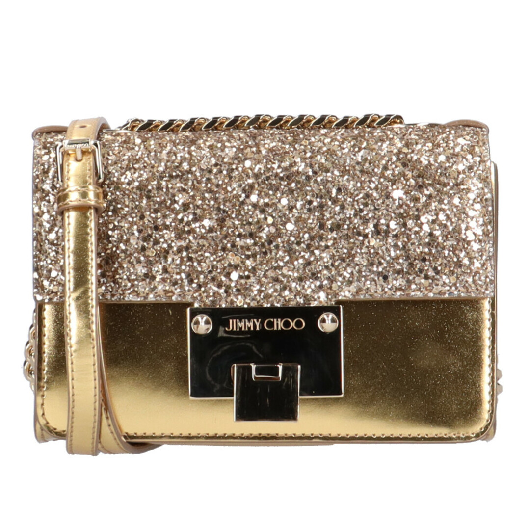 JIMMY CHOO - ジミーチュウ ソフトミニ レベル ショルダーバッグ