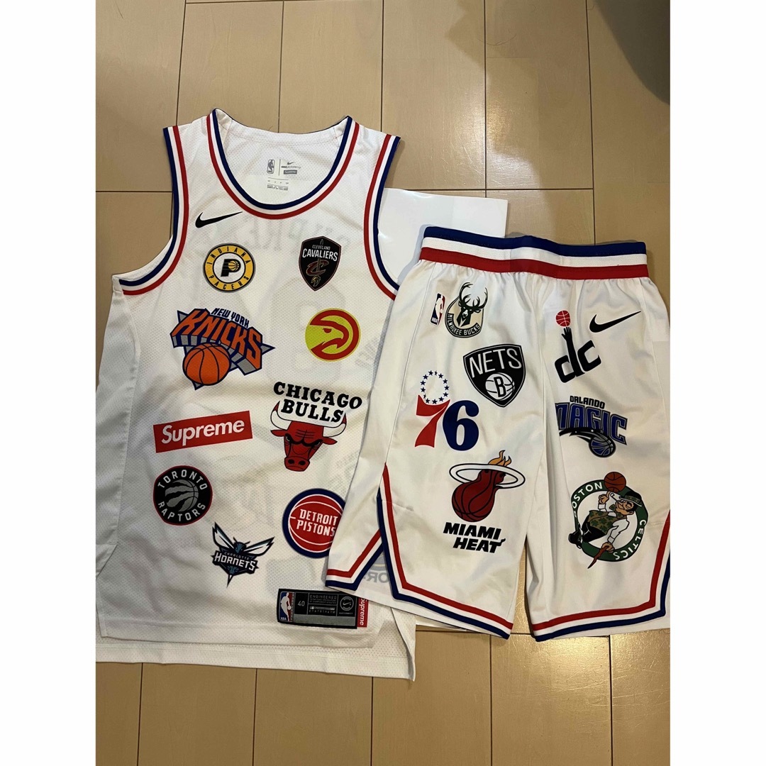 Supreme(シュプリーム)のsupreme nike nba セットアップ　basket ball Sサイズ スポーツ/アウトドアのスポーツ/アウトドア その他(バスケットボール)の商品写真