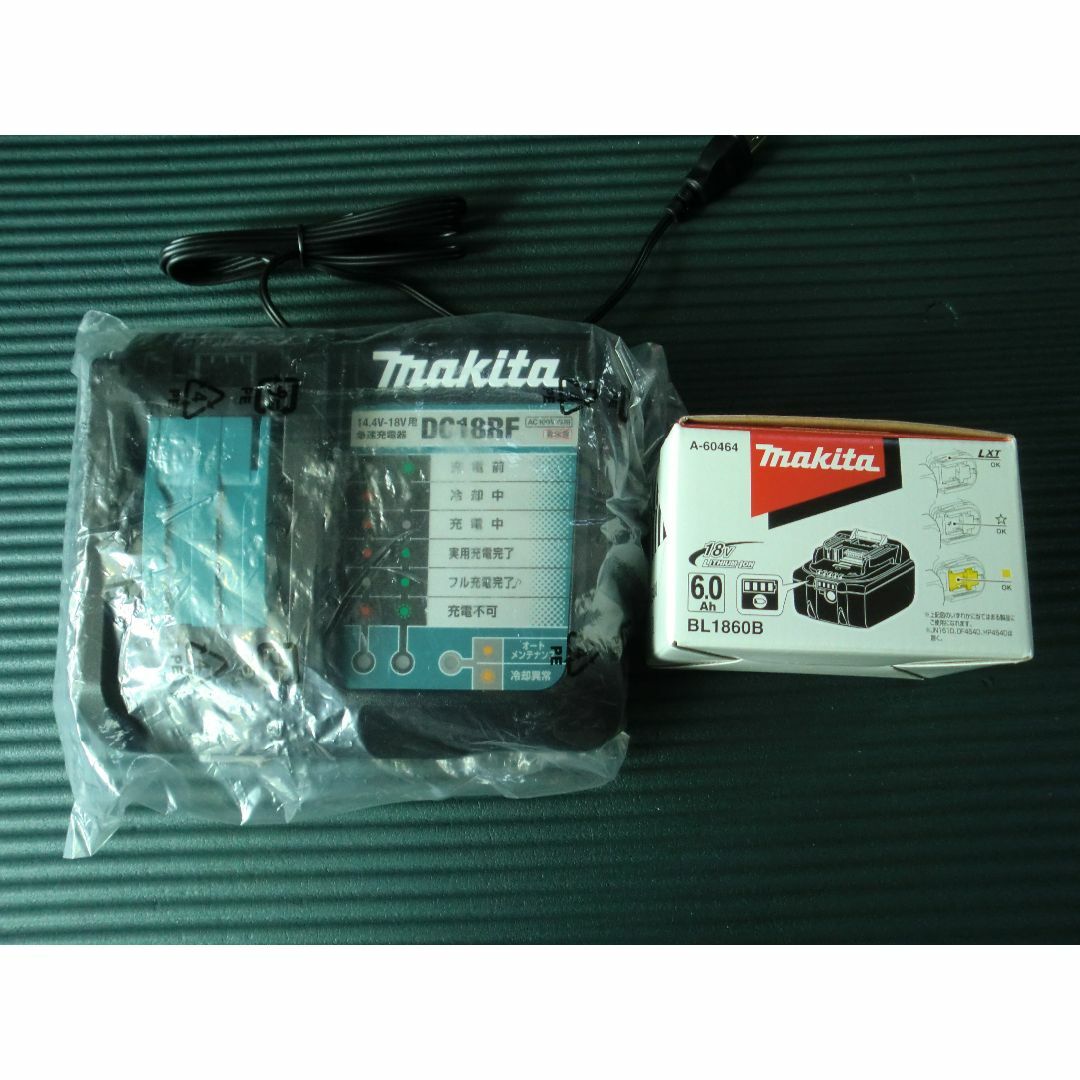 Makita(マキタ)のマキタ純正の充電器と電池です インテリア/住まい/日用品のインテリア/住まい/日用品 その他(その他)の商品写真