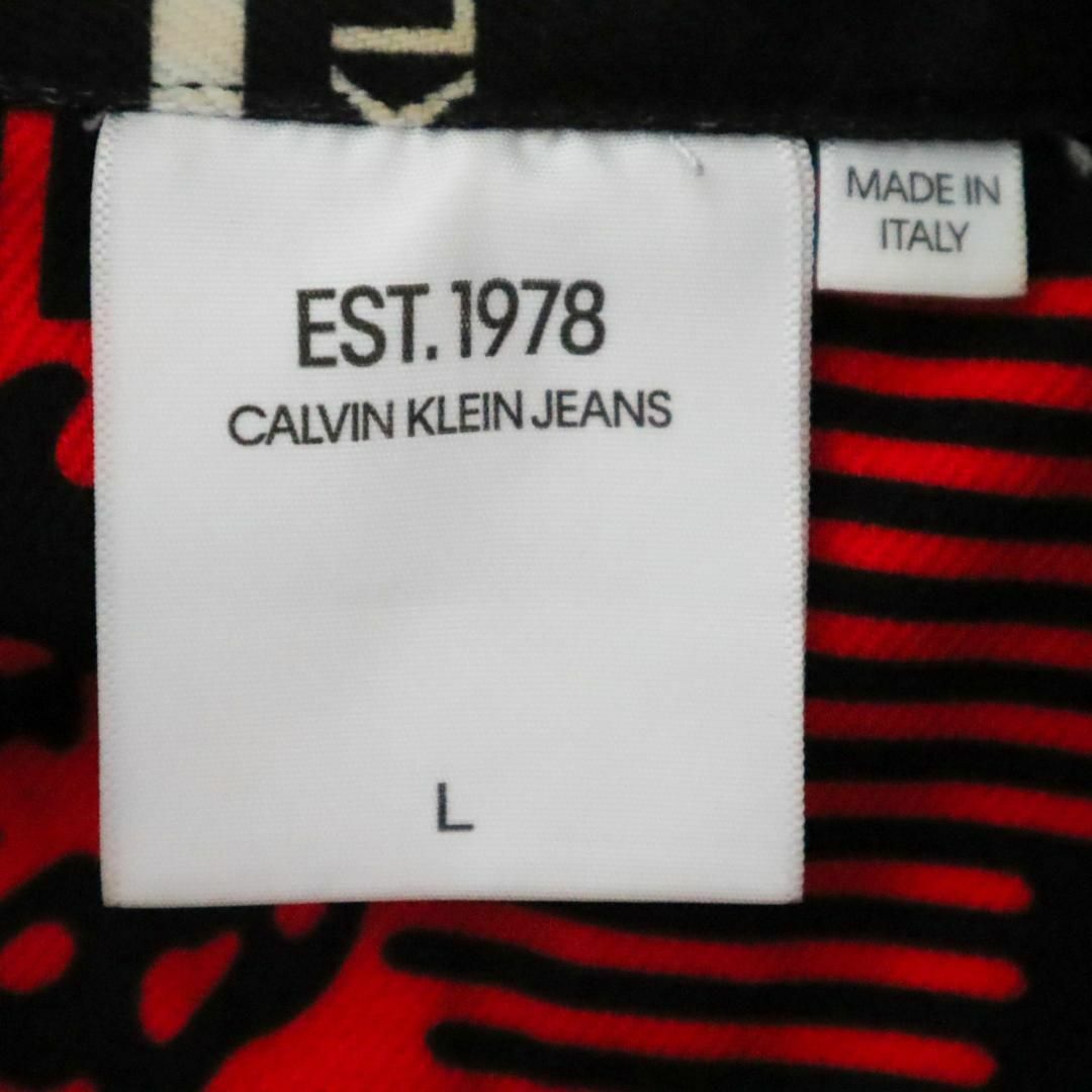 Calvin Klein(カルバンクライン)のCalvin Klein Jeans Est.1978 プリントデニムジャケット メンズのジャケット/アウター(Gジャン/デニムジャケット)の商品写真