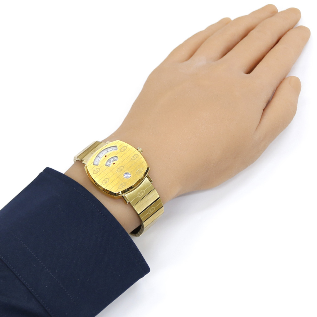 Gucci - グッチ GUCCI グリップ 腕時計 時計 GP 157.4 クオーツ ユニ