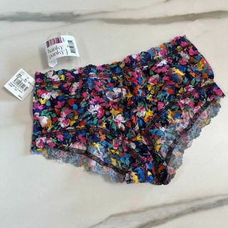 ハンキーパンキー(HANKY PANKY)の★新品★ハンキーパンキー　レースボーイショーツ　サイズXS　花柄マルチカラー(ショーツ)