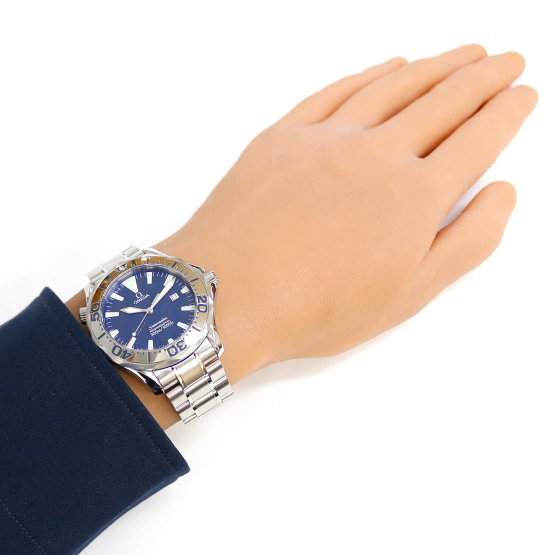 オメガ OMEGA シーマスタープロフェッショナル 腕時計 時計 ステンレススチール クオーツ メンズ 1年保証
