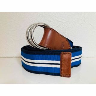 POLO RALPH LAUREN - ポロラルフローレン レザーメッシュベルト
