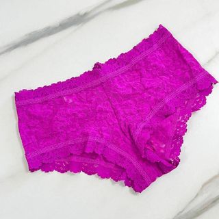 ハンキーパンキー(HANKY PANKY)の★新品★ハンキーパンキー　レースボーイショーツ　サイズXS　バイオレット(ショーツ)