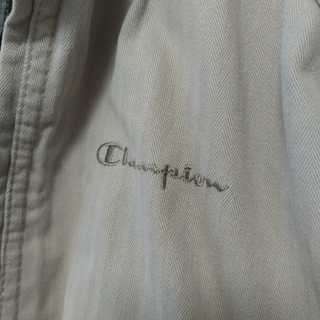 Champion(チャンピオン)のChampion チャンピオン コットン ジャケット  ベージュ メンズS メンズのジャケット/アウター(ミリタリージャケット)の商品写真